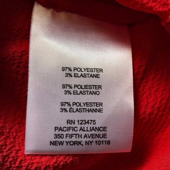 -JONES NEW YORK Pink Tie Up & Button Up Top - Picture 7 of 7